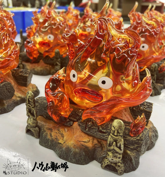 Calcifer Night Light Statue